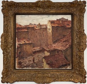 Antonín Slavíček (1870 - 1910) - Masné krámy v asanaci (publikované dílo)
