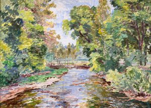 Jiří Hudeček (1910 - 1971) - Divoká Orlice ve východních Čechách
