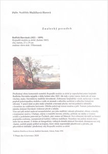 Bedřich Havránek (1821 - 1899) - Staré stavení