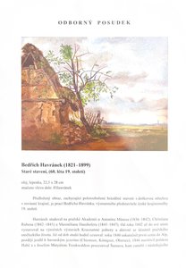 Bedřich Havránek (1821 - 1899) - Staré stavení