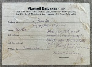 Vlastimil Košvanec (1887 - 1961) - Jarní den