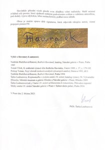 Bedřich Havránek (1821 - 1899) - Stromy v oboře