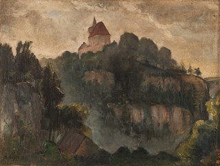 Ságner Augustin - Hrad na skále