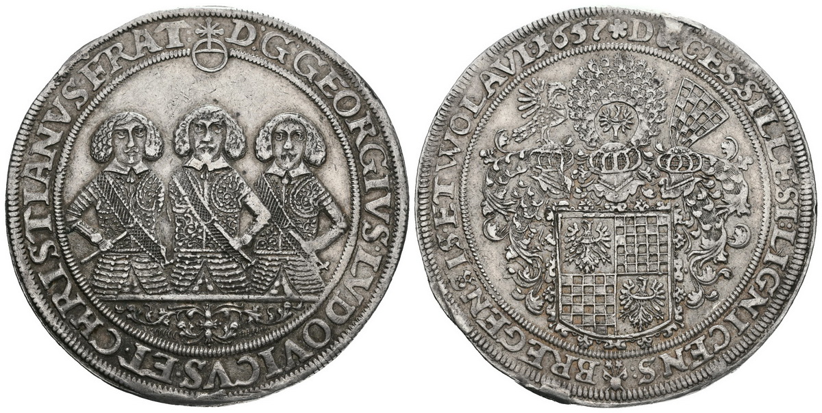 Lehnice - Břeh, Georg, Ludwig a Christian, 1639 - 1663