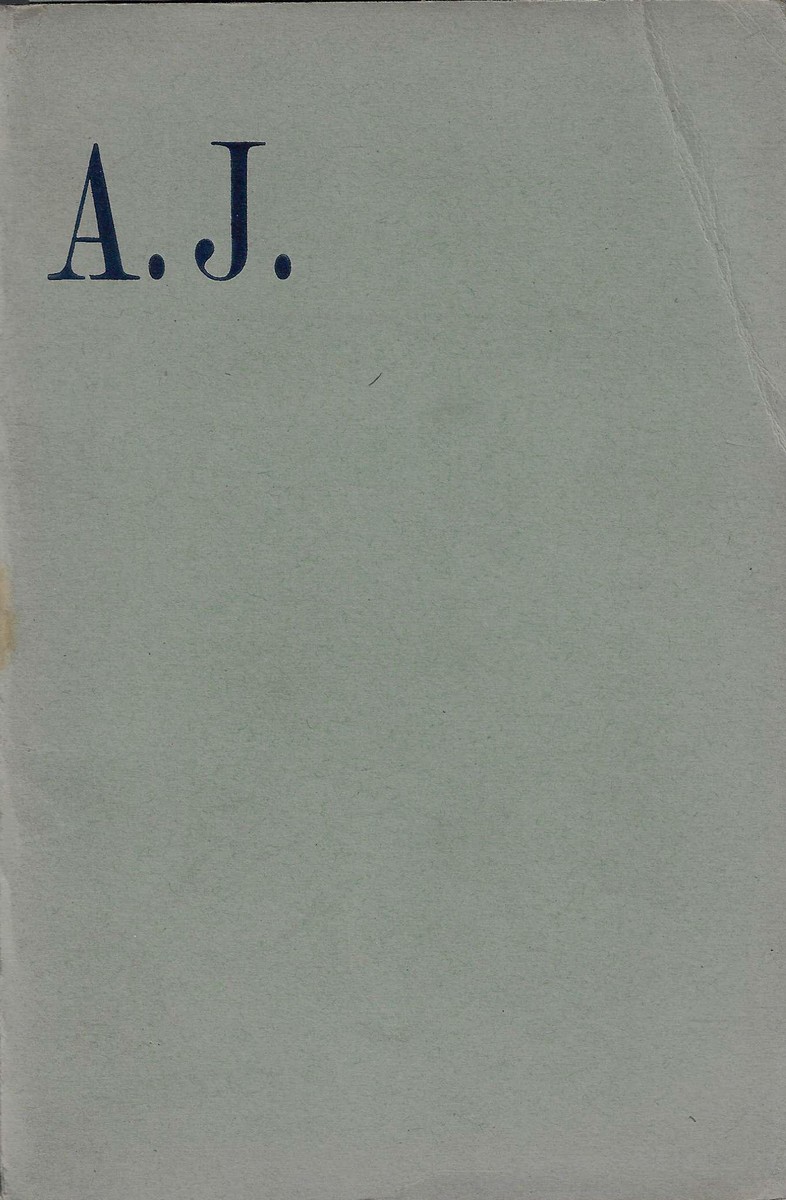Alfréd Justitz (1879 - 1934) - A. Justitz (podpis)