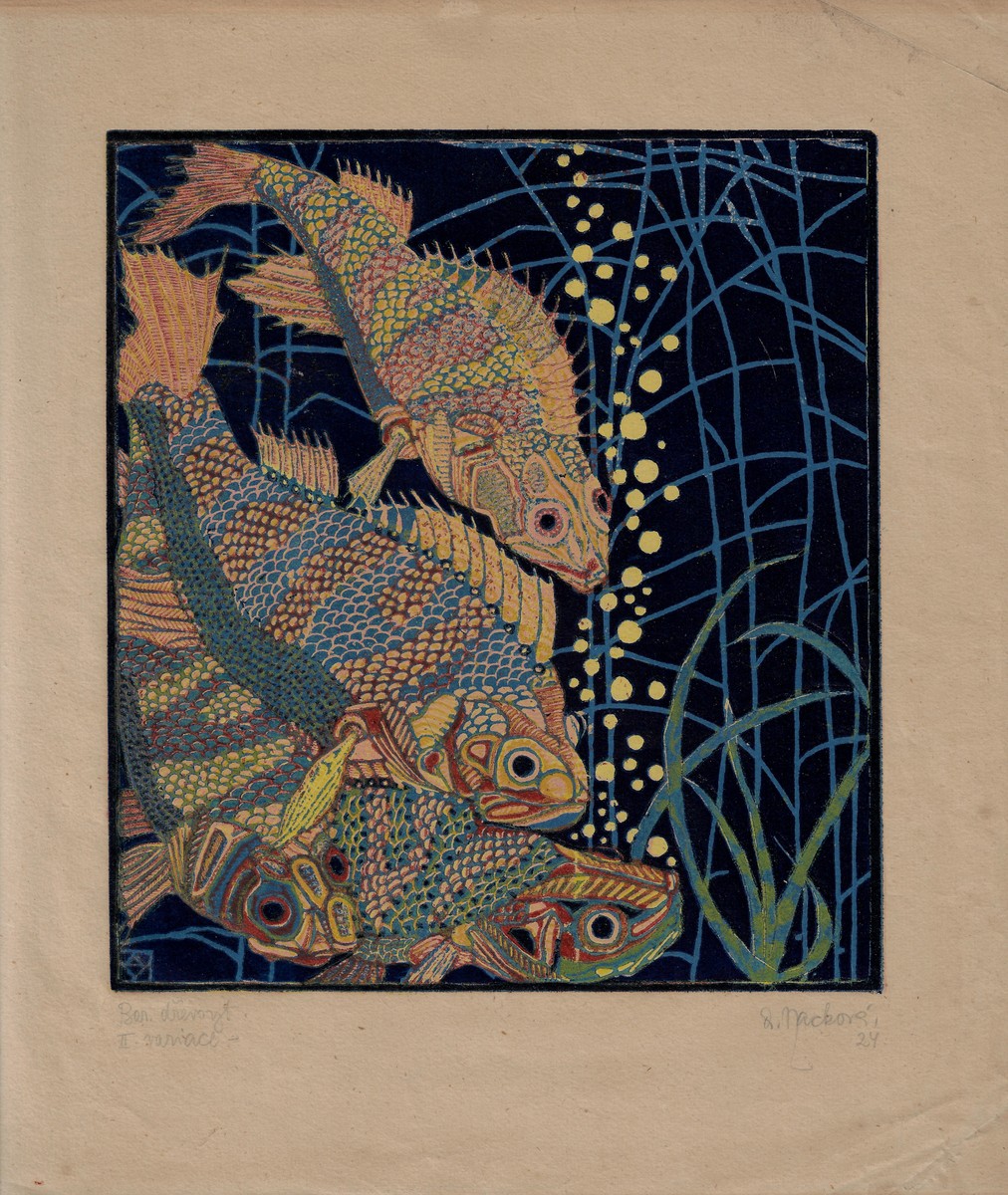 Anna Macková (1887 - 1969) - V hlubinách : II. variace / Anna Macková