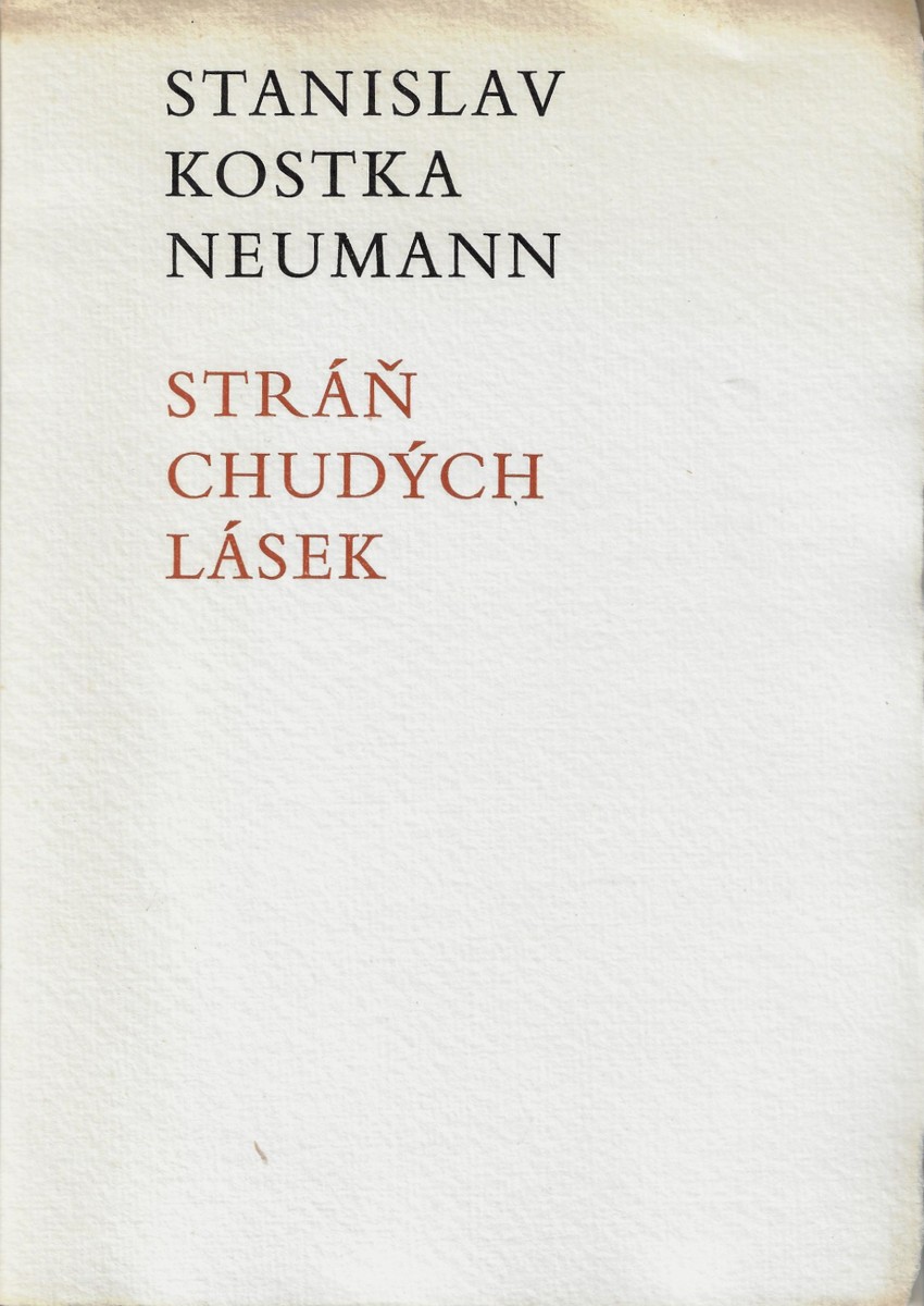 Dušan Kállay (1948) - Stráň chudých lásek / Stanislav Kostka Neumann ; dřevoryty Dušan Kállay