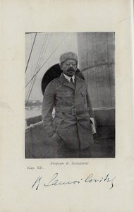 Umberto Nobile (1885 - 1978) - Trosečníci na kře ledové / Běhounek (podpisy Nobile, Běhounek, Samojlovič)