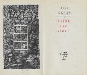 Václav Sivko (1923 - 1974) - Básně pro Violu / Jiří Karen ; litografie Václav Sivko