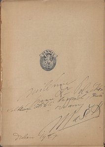 Václav Mašek (1893 - 1973) - A.A. Blok / Naděžda Melniková-Papoušková ; obálka Václav Mašek (podpis)
