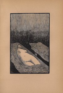 František Kobliha (1877 - 1962) - Žena se zlatou maskou / Helena Filochowska