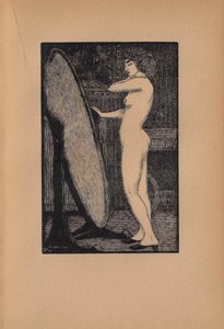 František Kobliha (1877 - 1962) - Žena se zlatou maskou / Helena Filochowska