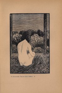 František Kobliha (1877 - 1962) - Žena se zlatou maskou / Helena Filochowska