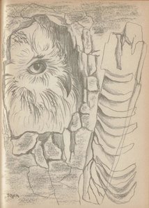 Toyen (1902 - 1980) - Máj / Karel Hynek Mácha ; čtyři kresby Toyen