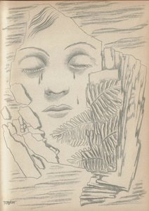 Toyen (1902 - 1980) - Máj / Karel Hynek Mácha ; čtyři kresby Toyen