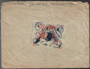 Josef Váchal (1884 - 1969) - Milým kamarádům z vojny (1917) / Josef Váchal, Vršovice