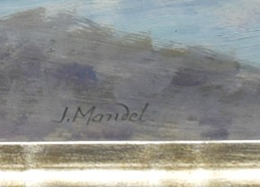 MANDEL Jiří (1886-1971): Moře.