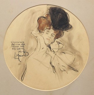 MAROLD Luděk (1865-1898): Pařížanka.
