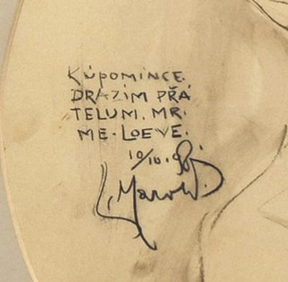 MAROLD Luděk (1865-1898): Pařížanka.