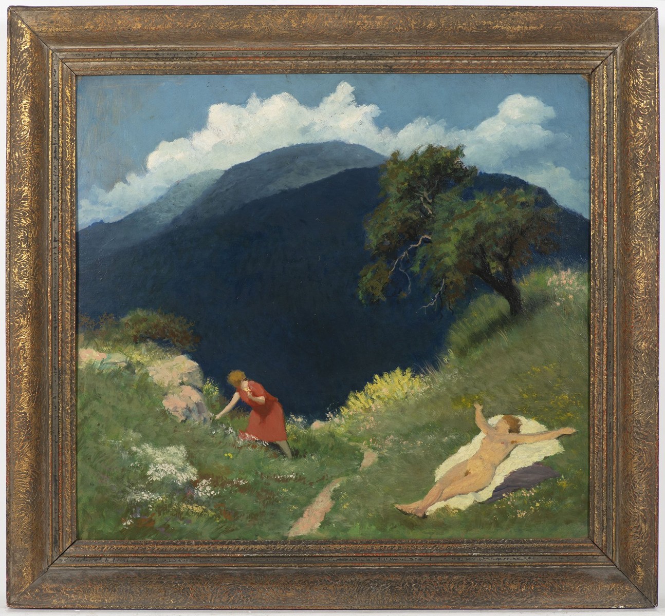 JOSEF TOMÁŠ BLAŽEK 1884 - 1962 - LETNÍ NÁLADA