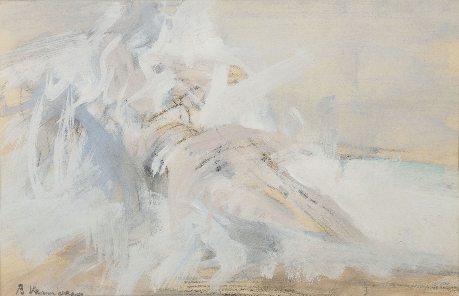 BEDŘICH VANÍČEK 1885 - 1955 - LEŽÍCÍ AKT