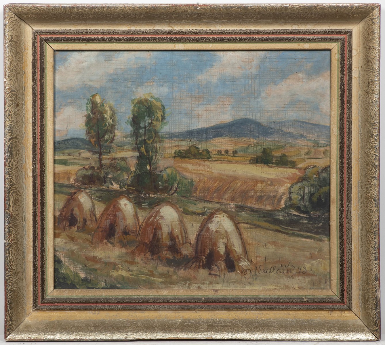 VOJTĚCH SEDLÁČEK 1892 - 1973 - KUPKY SENA