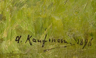 ADOLF KAUFMANN 1848 - 1916 - NA PASTVĚ