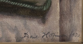FRANTIŠEK HOFMAN 1891 - 1969 - PORTRÉT ŽENY