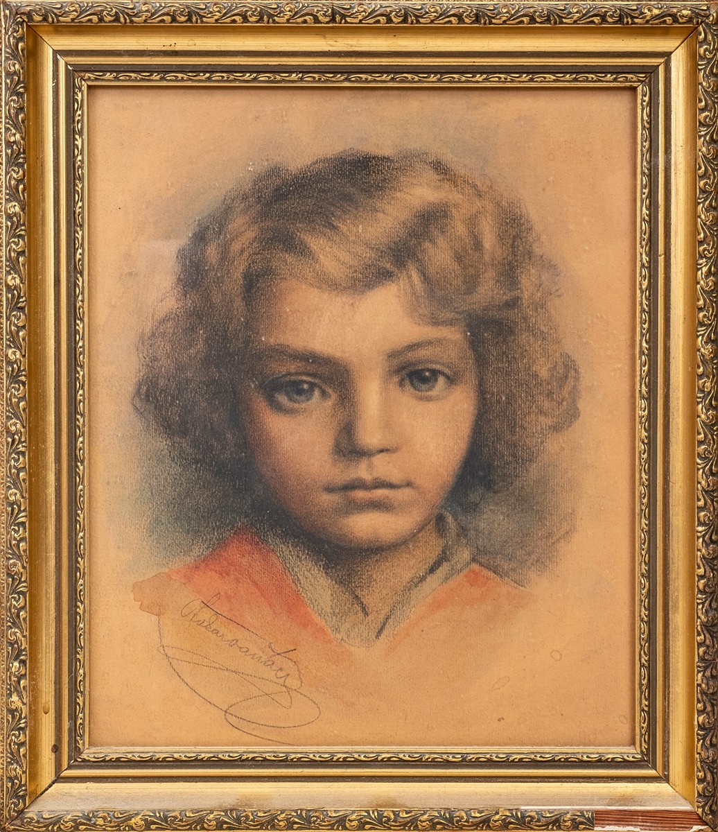Otakar Vaňáč (1878–1955) - Portrét děvčete