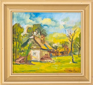 Vincenc Živný (1899–1983) - Chalupy v Pusté Rybné