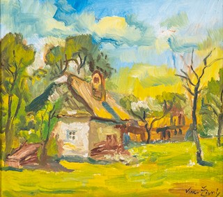Vincenc Živný (1899–1983) - Chalupy v Pusté Rybné