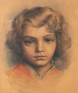 Otakar Vaňáč (1878–1955) - Portrét děvčete