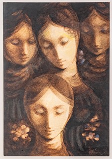 Ludmila Jiřincová (1912 - 1994) - Plesové dívky II
