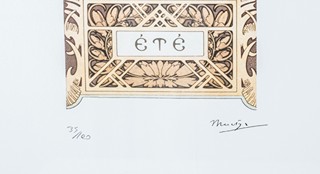 Alfons Mucha (1860–1939) - Été