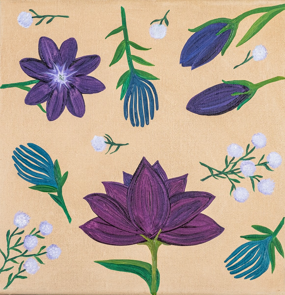 Yvonne Vácha Mané (1969) - Květy II / Flowers II