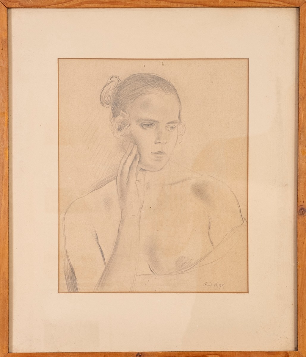 Rudolf Vejrych (1882–1939) - Potrét mladé ženy