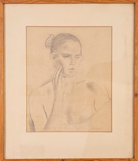 Rudolf Vejrych (1882–1939) - Potrét mladé ženy