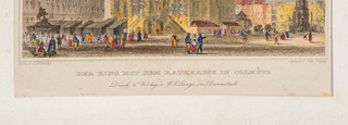 Karel (Karl) Würbs (1807 - 1876) - Olomoucká radnice ("Der Ring Mit Dem Rathause In Ollmutz")