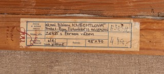 Bibiana Knechtlová (1946) - Zátiší s černou vázou (velký rozměr)