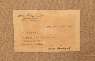 Luisa Černovická (1903–2008) - Zahradní kytice (velký rozměr)