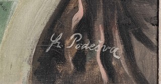 František Podešva (1898–1979) - "Pivonje" (velmi velký rozměr)