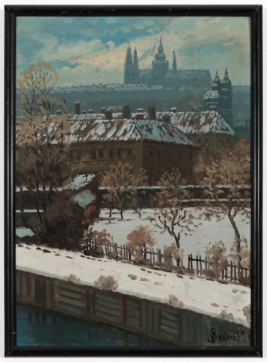 Václav Šrámek (1877 - 1965) - Pražský hrad