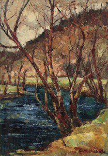 Alois Lukášek (1911 - 1984) - Předjaří na Svratce