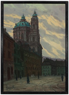 Václav Šrámek (1877 - 1965) - Svatý Mikuláš