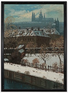 Václav Šrámek (1877 - 1965) - Pražský hrad