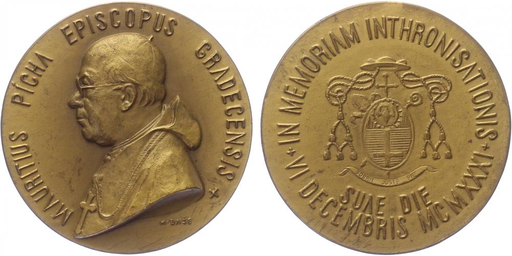 Hradec Králové, biskupství, Mořic Pícha, 1931 - 1941