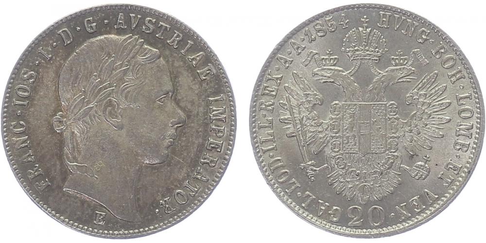 Konvenční měna, 1848 - 1857