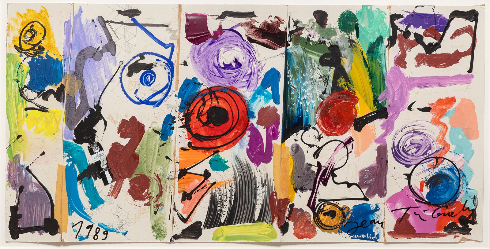 Jean Tinguely (1925 - 1991) - Untitled No 4 / Bez názvu č. 4