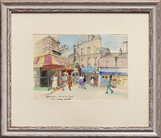 Milada Marešová (1901 - 1987) - Montparnasse (Rue de la Gaité)