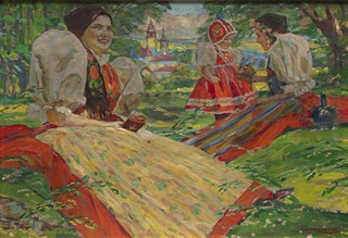 Vlastimil Košvanec - Dívka v kroji